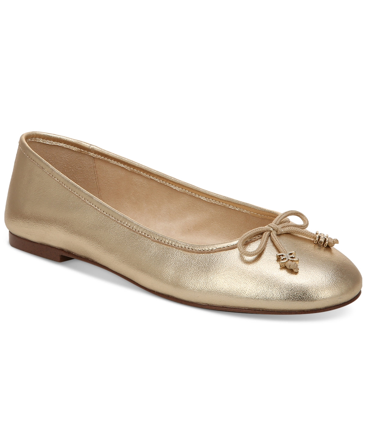 Sapatilhas femininas Sam Edelman Felicia Luxe amarelas tamanho 8,5 L