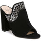 Mule Fergie Lillie Block Heel Feminino Preto Tamanho 9 M