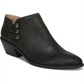 Botas curtas femininas Lifestride Pixie pretas, tamanho 8,5 M