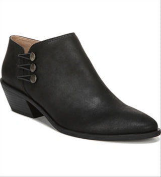 Botas curtas femininas Lifestride Pixie pretas, tamanho 8,5 M