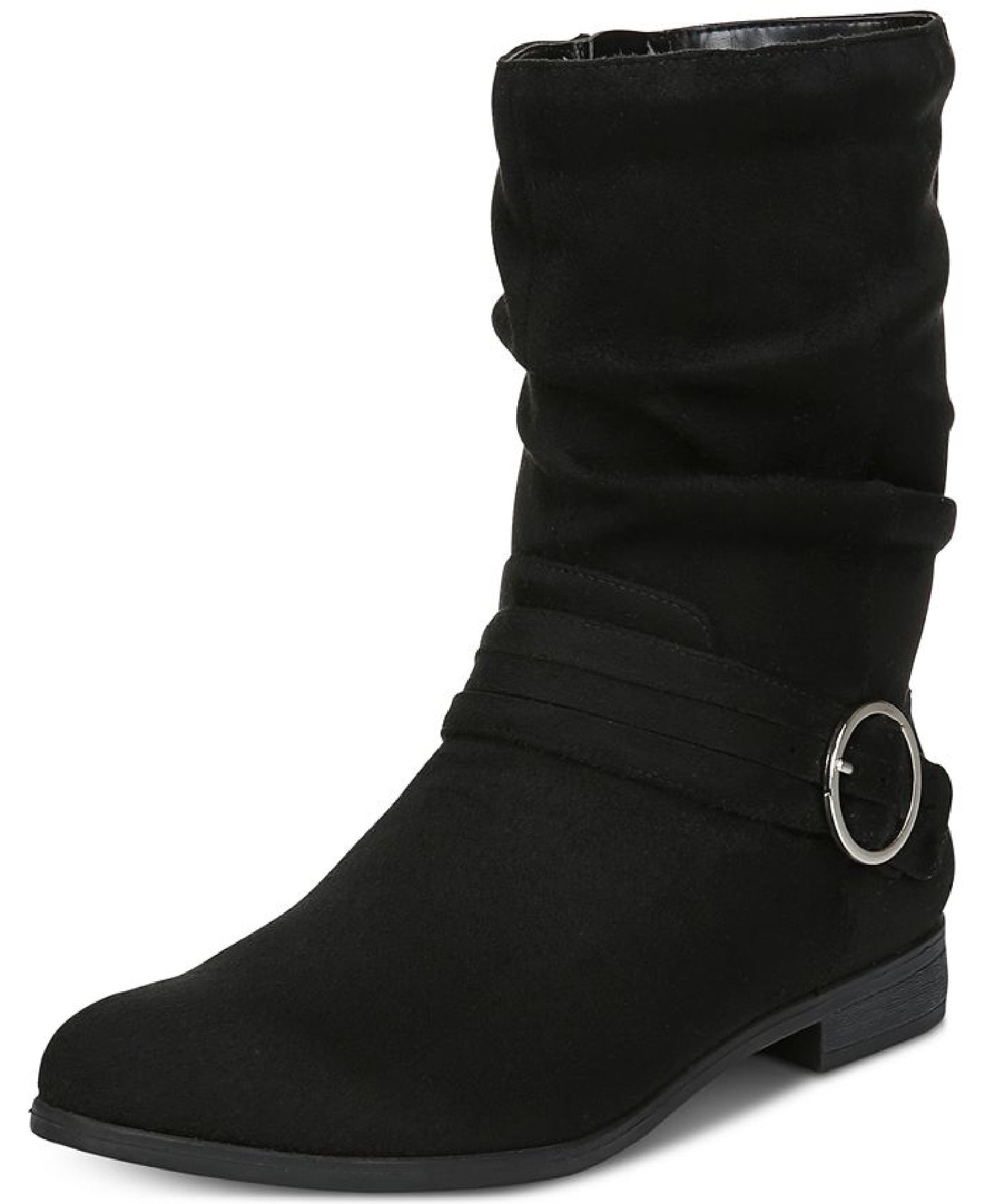 Bota feminina Dr. Scholl's Ripple preta tamanho 7 M