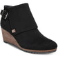 Botas femininas Dr. Scholl's Create Wedge pretas tamanho 9 M