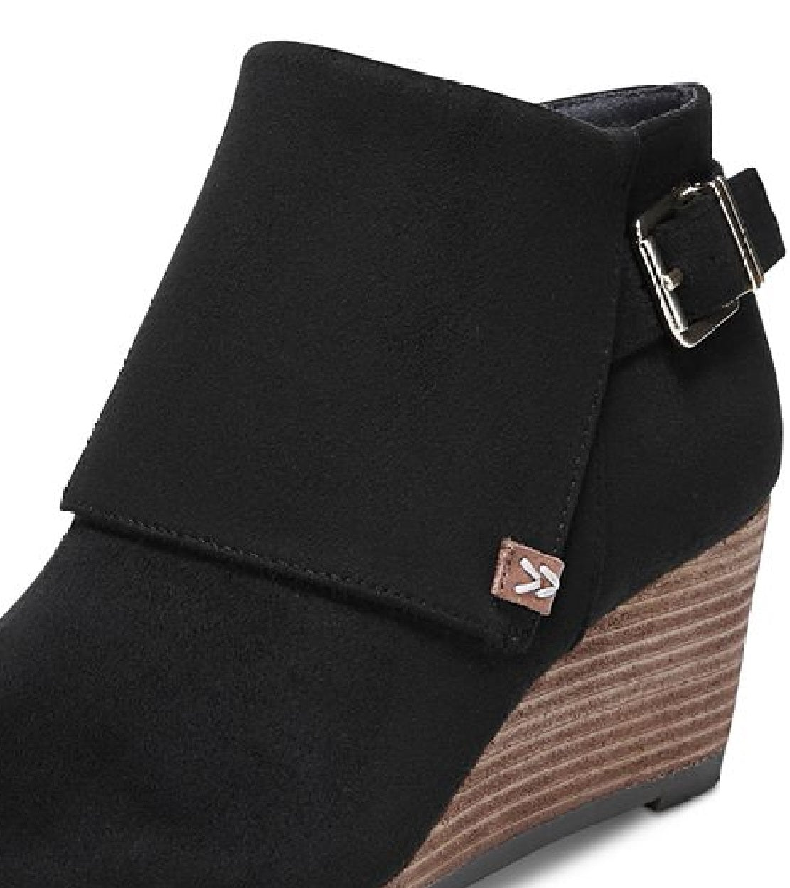 Botas femininas Dr. Scholl's Create Wedge pretas tamanho 9 M