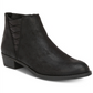 Botas femininas de camurça Bert com recortes, tamanho 9 M, pretas, da Carlos By Carlos Santana