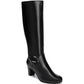 Botas LifeStride Marta Pretas de Cano Alto Femininas, Tamanho 10W