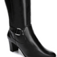 Botas LifeStride Marta Pretas de Cano Alto Femininas, Tamanho 10W