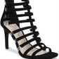 Sandália Fergie Regal Caged Feminina Preta Tamanho 7,5 M
