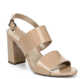 Sandálias sociais femininas Sam Edelman Olivia, marrom, tamanho 9,5 m