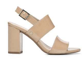 Sandálias sociais femininas Sam Edelman Olivia, marrom, tamanho 9,5 m