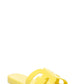 Sandália feminina Sam Edelman Bay Jelly Slide, amarela, tamanho 7M