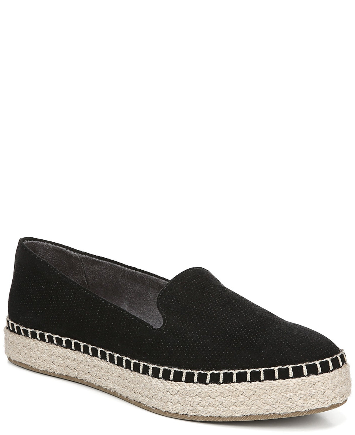 Mocassim Dr. Scholl's Find Me Espadrille Feminino Preto Tamanho 8 M