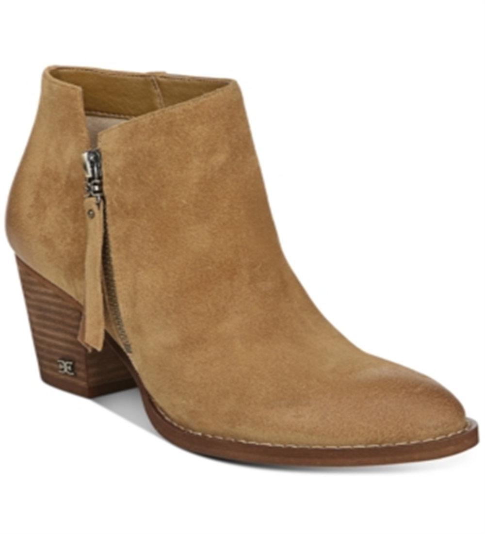 Sam Edelman Macon Bootie Feminino Marrom Tamanho 7,5 M