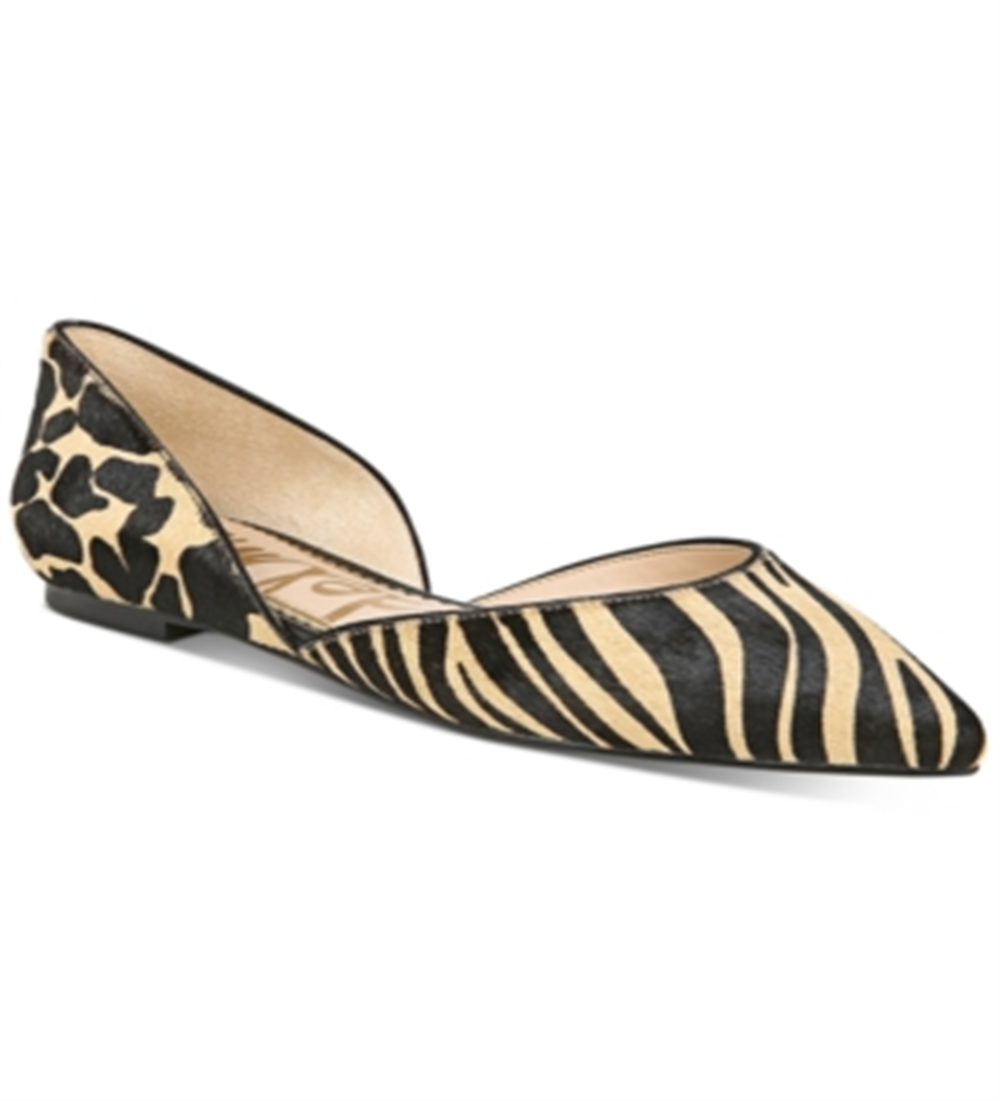Sapatilhas femininas Rodney d'Orsay Sam Edelman, marrom, tamanho 6