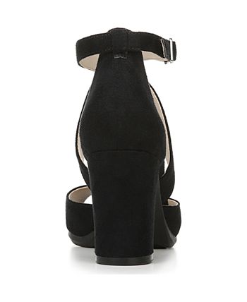 Sandália feminina Lifestride Allison preta tamanho 7 W