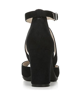 Sandália feminina Lifestride Allison preta tamanho 7 W