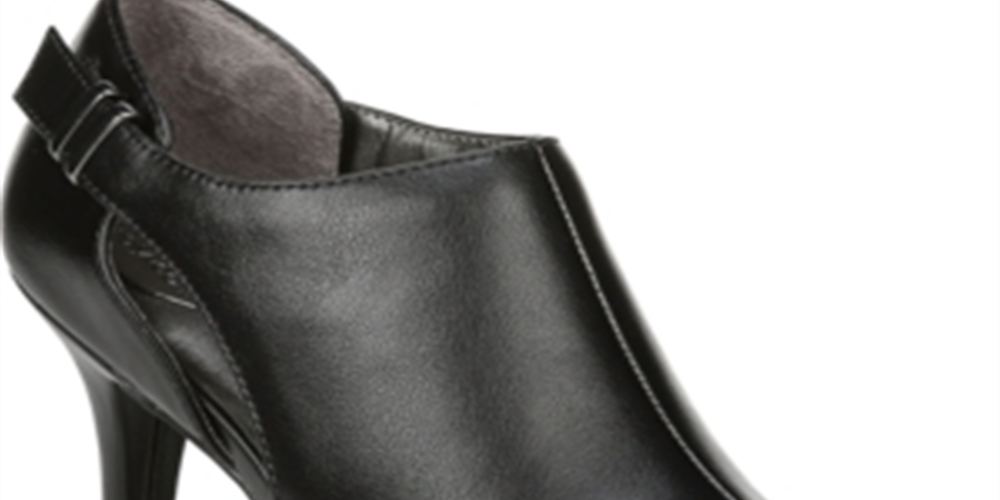 LifeStride Vixen Shooties Feminino Preto Tamanho 8W