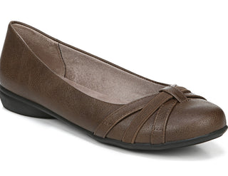 Sapatilhas Lifestride Abigail Femininas Marrom Tamanho 7,5 M