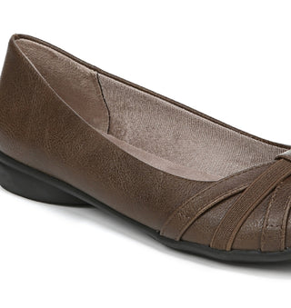 Sapatilhas Lifestride Abigail Femininas Marrom Tamanho 7,5 M