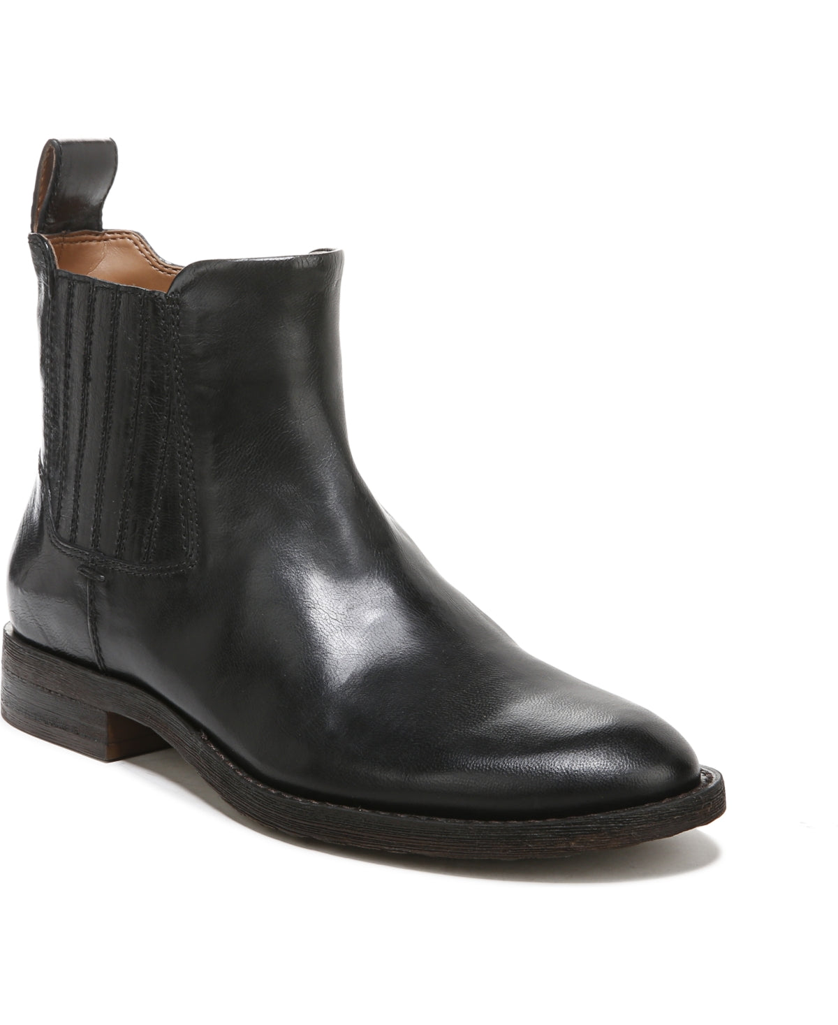 Franco Sarto Linc Chelsea Boot Preta Feminina Tamanho 7,5 M