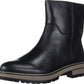 Sapatos femininos Franco Sarto Roalba2 de couro com biqueira amendoada, pretos, tamanho 8 M