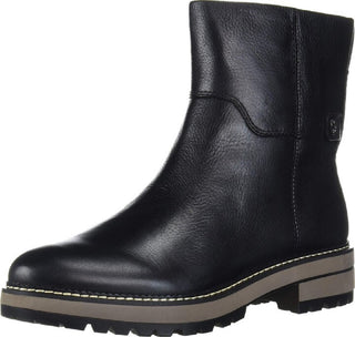 Franco Sarto Women's Roalba2 Leather Almond Toe Shoes Black Size 8 M