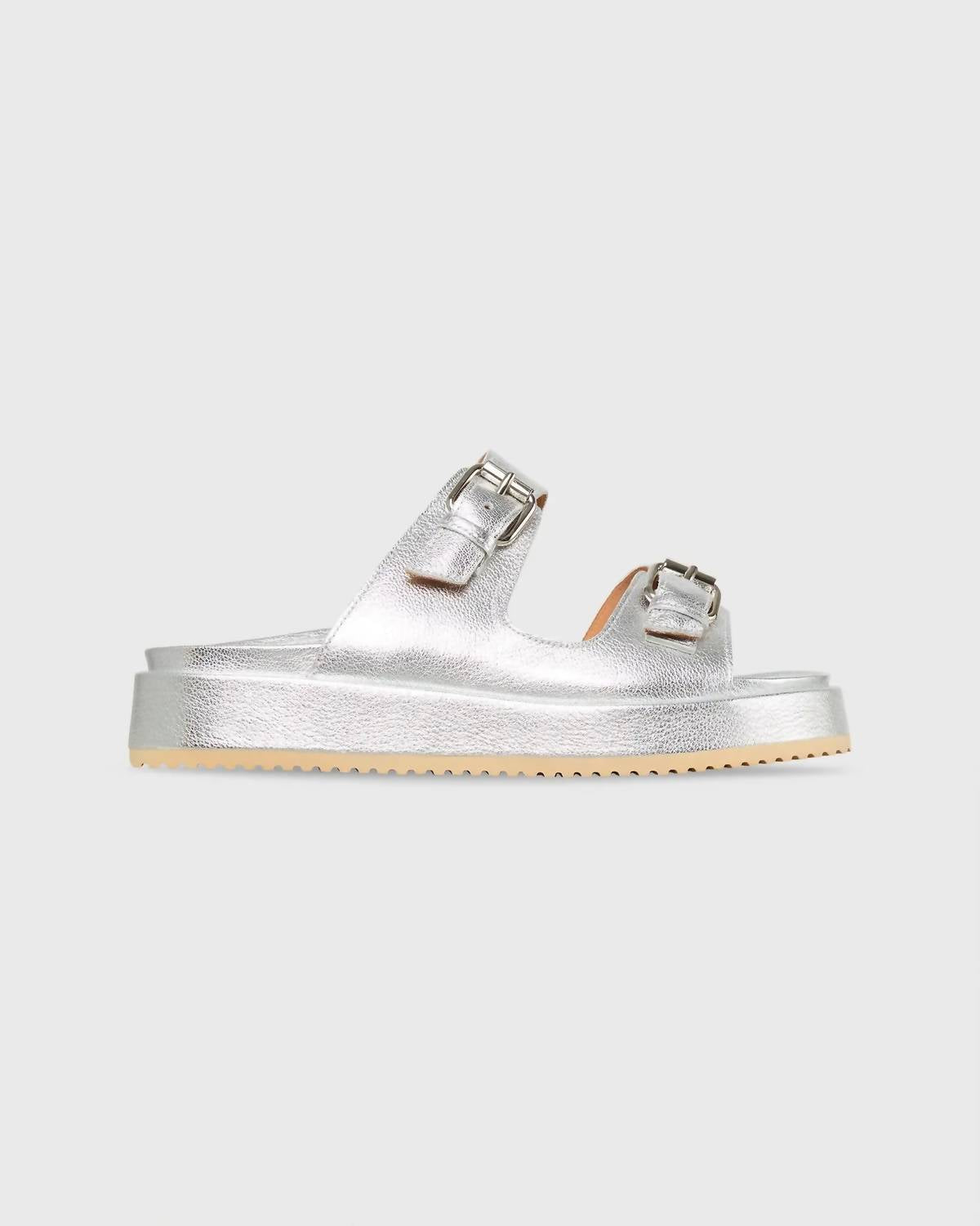 Ann Mashburn - Women's Double Buckle Platform Sandal