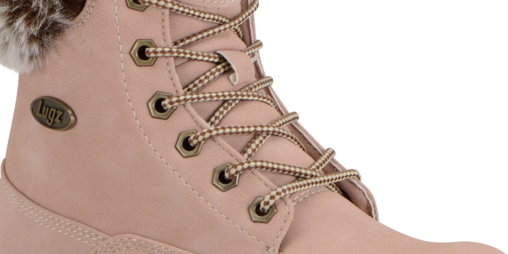 Botas femininas Lugz Empire Hi Fur de 6 polegadas, rosa, tamanho 6.0