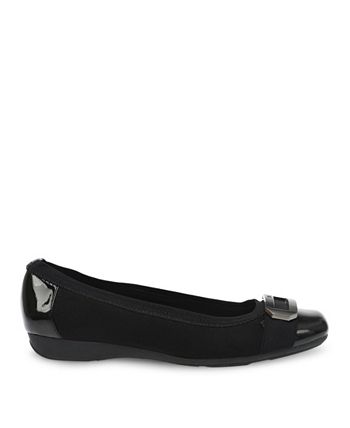 Anne Klein Uplift Flat Feminino Preto Tamanho 7,5 M