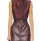 Astr - Inaya Satin Rhinestone Embellished Top