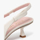 Kate Spade - Riley Slingback Smooth Leather Kitten Heel