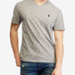 Camiseta Polo Ralph Lauren Masculina Gola V Cinza Tamanho Médio