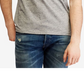 Camiseta Polo Ralph Lauren Masculina Gola V Cinza Tamanho Médio