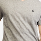 Camiseta Polo Ralph Lauren Masculina Gola V Cinza Tamanho Médio
