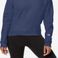 Moletom Champion Essential Fleece Feminino Azul Tamanho Médio