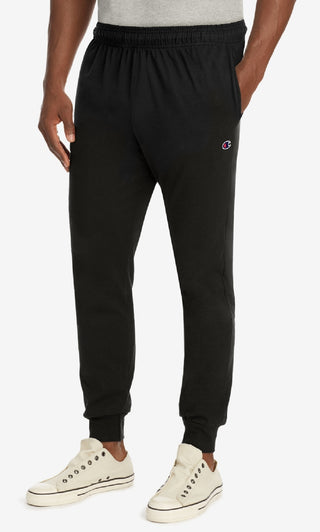 Calça de moletom masculina Champion preta, tamanho médio