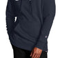 Moletom com capuz Champion masculino com logotipo Script Powerblend, azul, tamanho médio