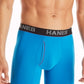Cuecas Boxer Hanes Ultimate Comfort Flex Masculinas, Vermelho, Tamanho Médio, 4 Unidades