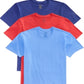 Pacote com 3 camisetas Ralph Lauren Classic Fit Masculinas Vermelhas Tamanho X-G