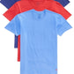 Pacote com 3 camisetas Ralph Lauren Classic Fit Masculinas Vermelhas Tamanho X-G