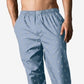 Calça de pijama leve Ralph Lauren masculina, tamanho grande e alto, azul, tamanho 12-14