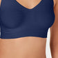 Sutiã sem aro Comfort Revolution Comfortflex Fit Bali feminino, azul, tamanho médio