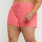 Shorts Champion Campus French Terry Feminino Rosa Tamanho 4X