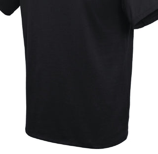 Champion Men's Script Logo T-Shirt Black Size Small