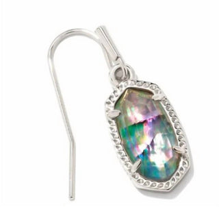 Kendra Scott - Brincos de prata Lee