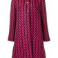 Valentino - Single Breasted Brocade Coat