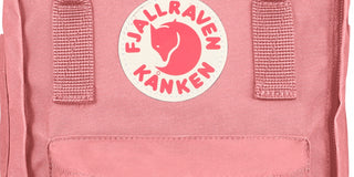 Mochila feminina Fjällräven Mini Kånken resistente à água, rosa, tamanho regular