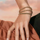 Eklexic - Women's Micro Link Curb Chain Bracelet