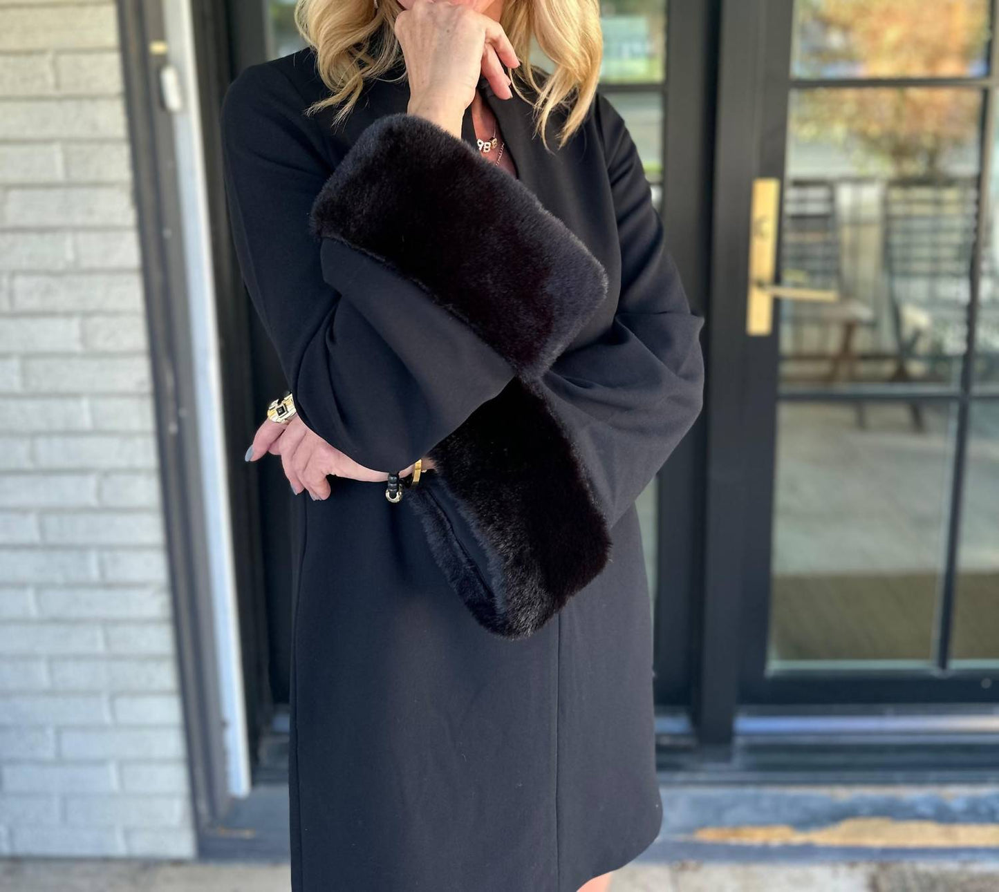 French Connection - Whisper Ruth Sleeve Detail Dress