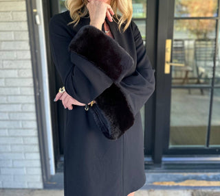 Vestido com detalhes de mangas Whisper Ruth - French Connection