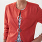 Joseph Ribkoff - Metallic Suede Blazer